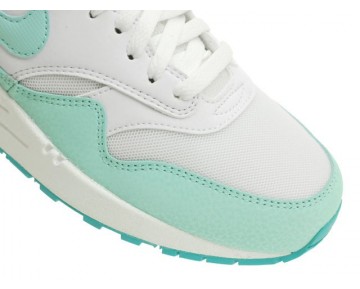 Schuhe Damen Weiß/Grün Nike Wmns Air Max 1 Essential 599820-113