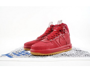 Schuhe 805899-600 Nike Lunar Force 1 Duckboot Wein Rot Herren