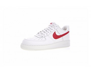 Cream Weiß Rot 315122-126 Herren Nike Air Force 1 Low '07 Schuhe