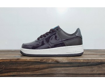 Nike Women'S Air Force 1 Se Premium Schuhe Lila Blau Ah6827-600 Damen