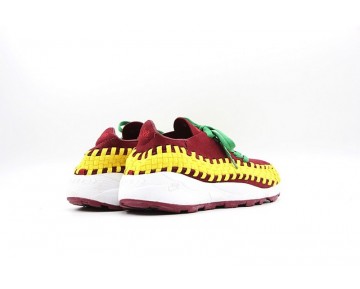 Schuhe Herren 417725-603 Nike Air Footscape Wein Rot/Gelb