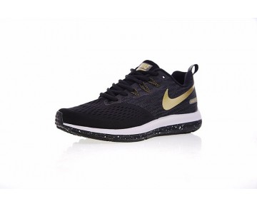 Nike Zoom Winflo 4 Herren Schwarz/Gold/Weiß 921704-002 Schuhe