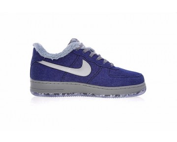 Unisex Denim/Wolf Grau-Ice Blau Schuhe Nike Air Force 1 Pinnacle Qs Werewolf Aj4234-400