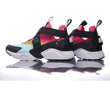 Schwarz Rosa Grün 833146-613 Schuhe Damen Nike Air Huarache V Mid