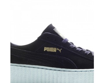 Damen Puma X Rihanna Creeper & Peacoat 361005-05 Schwarz Schuhe