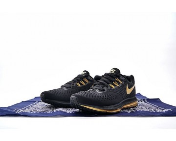 Schuhe Herren  Nike Zoom Winflo 4 898468-998 Schwarz/Gold