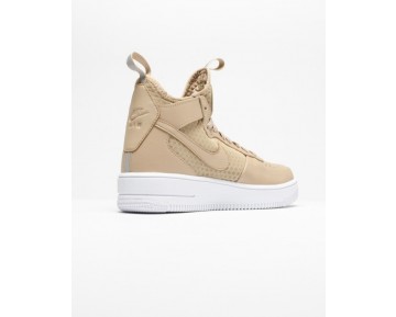 Nike Air Force 1 Ultraforce Mid Schuhe 864025-200 Unisex Vachetta Tan,Vachetta Tan,Weiß