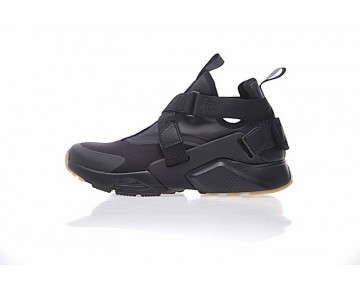 833147-809 Nike Air Huarache V Mid Unisex Schuhe Schwarz Braun