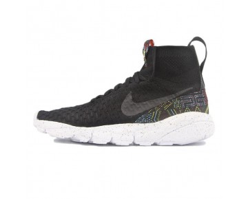 Schuhe Nike Air Footscape Magista Flyknit & Bhm Herren Schwarz 824419-001