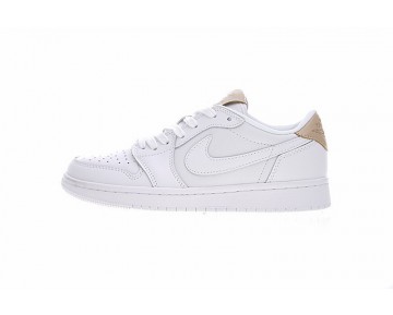905136-100 Schuhe Air Jordan 1 Low Og Premium Weiß/Braun Unisex
