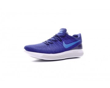 Königlich Blau/Weiß Herren Schuhe  Nike Lunarepic Low Flyknit 2 863779-400