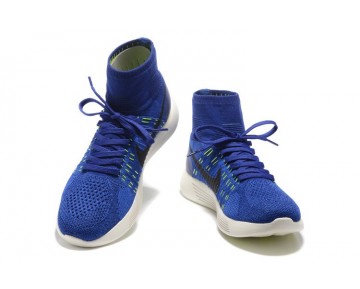 Deep-Königlich-Blau Nike Lunarepic Flyknit 818676-400 Schuhe Herren