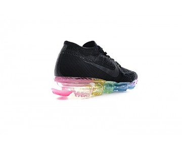 Nike Air Vapormax Flyknit Schuhe Schwarz/Rainbow Herren 849558-001