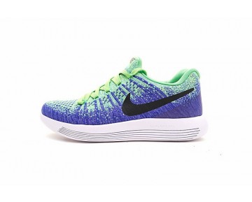 Nike Lunarepic Low Flyknit 2 Herren 869990-301 Schuhe Electric Blau Grün Schwarz