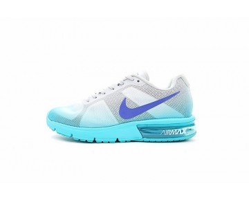 Damen 719916-009 Nike Air Max Sequent  Schuhe Ice Blau/Weiß