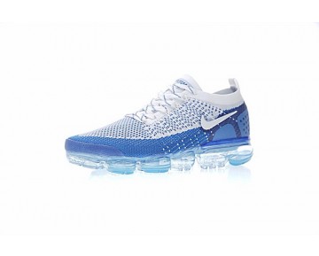 Nike Air Vapormax Flyknit Unisex Schuhe Königlich Blau/Weiß 780349-852