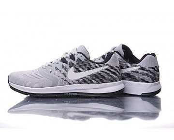 Schuhe Nike Zoom Winflo 4 Herren Licht Grau/Weiß/Schwarz 898466-003