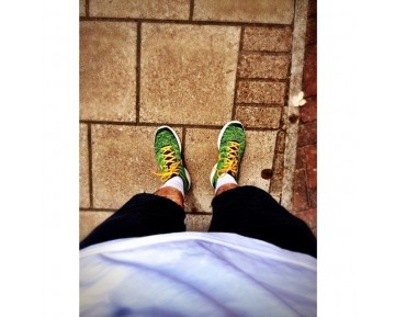 Nike Lunar Flyknit Chukka Parachute Gold/Total Orange 554969-080 Schuhe Herren