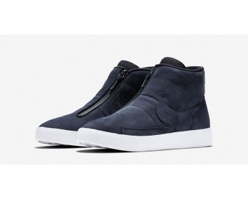 859200-400 Schuhe Marine Blau Nikelab Blazer Advanced Premium Unisex