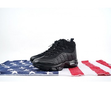 806809-002 Nike Air Max 95 Sneakerboot Herren Schwarz Schuhe