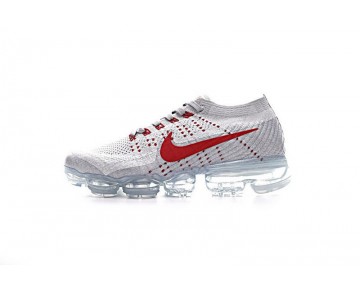 Schuhe Ice Grau/Rot 899473-006 Nike Air Vapormax Flyknit Unisex