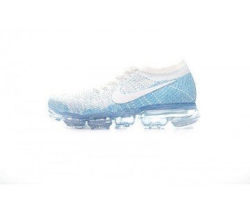 Nike Air Vapormax Flyknit Schuhe Weiß/Sky Blau 849560-194 Herren