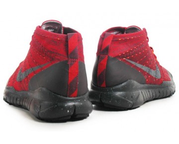 Tief Burgundy 625009-601 Schuhe Nike Flyknit Trainer Chukka Fsb Herren