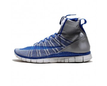 Nike Free Flyknit Mercurial Superfly 805554-003 Unisex Grau/ Königlich Schuhe
