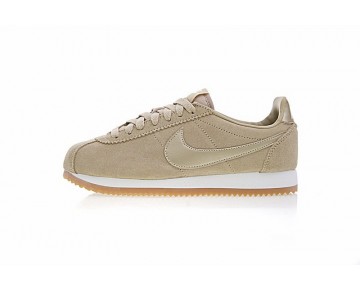 Sand Gelb Schuhe Damen Nike Classic Cortez Suede Aa3839-200