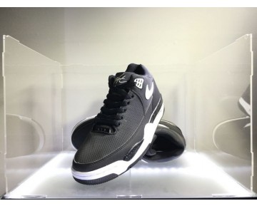 724986-001 Herren Schuhe Nike Flight Squad 3M Schwarz