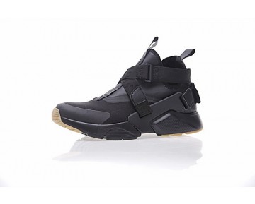 833147-809 Nike Air Huarache V Mid Unisex Schuhe Schwarz Braun