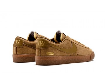 Unisex 716890-229 Schuhe Nike Sb Blazer Low Gt X Supreme Ftw 16 Beige/Tan