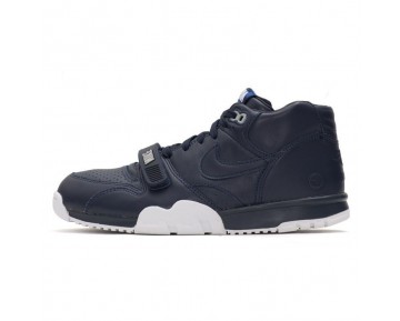 Fragment Design X Nikecourt Air Trainer 1 Mid Premium Sp Herren 806942-441 Schuhe Obsidian/Weiß-Obsidian