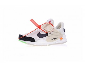 Aa8696-101 Unisex Schuhe Virgil Ablohoff-White X Nike La Nike Sock Dart Weiß/Schwarz