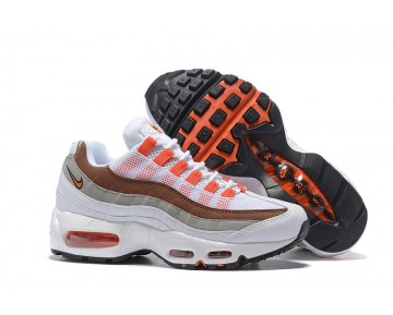 Orange Rot/Grau/Weiß Schuhe 307960-102 Nike Wmns Air Max 95 Essential Damen