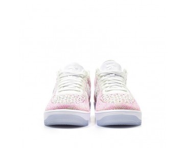 Rosa Weiß Rainbow Schuhe Damen 817420-102 Nike Air Force 1 Ultra Flyknit Low