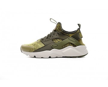 753889-995 Olive Grün/Noise Schwarz Schuhe Nike Air Huarache Ultra Flyknit Id Unisex
