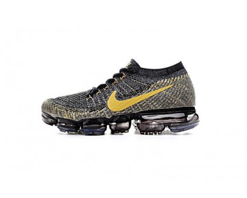 Schuhe Nike Air Vapormax Flyknit 849558-005 Unisex Schwarz/Gold