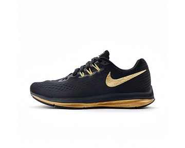 Schuhe Herren  Nike Zoom Winflo 4 898468-998 Schwarz/Gold