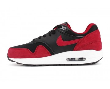 Herren Schwarz/Gym Rot Nike Wmns Air Max 1 Essential 555766-048 Schuhe