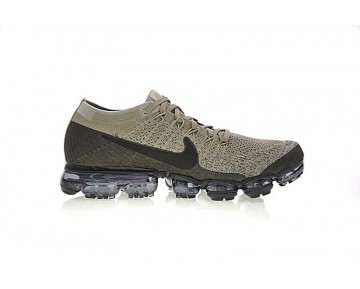 849558-201 Nike Air Vapormax Flyknit Beige/Schwarz Schuhe Unisex