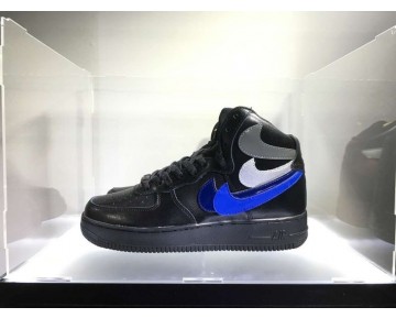 Nike Air Force 1 High Herren Misplaced Checks” Schwarz Schuhe