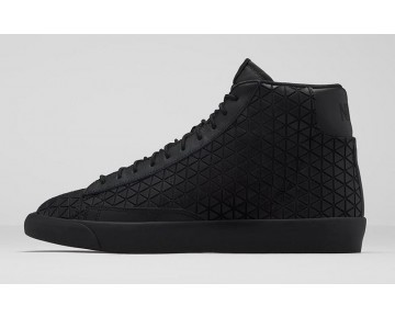 Triple Schwarz Japan Nike Blazer Mid Metric Qs 744419-001 Herren Schuhe