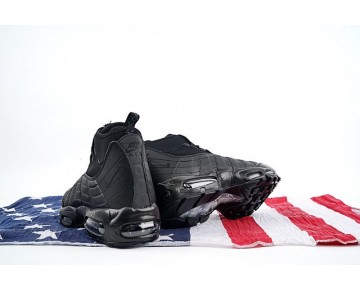 806809-002 Nike Air Max 95 Sneakerboot Herren Schwarz Schuhe