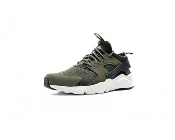 Schuhe 753889-003 Army Grün/Schwarz Nike Air Huarache Ultra Flyknit Id Unisex