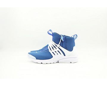 Nike Air Presto Mid Herren Schuhe Tief Blau,Weiß 78969-802