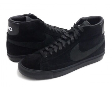 Black Comme Des Garcons X Nike Blazer High Sp Unisex 704571-001 Schwarz/Schwarz Schuhe