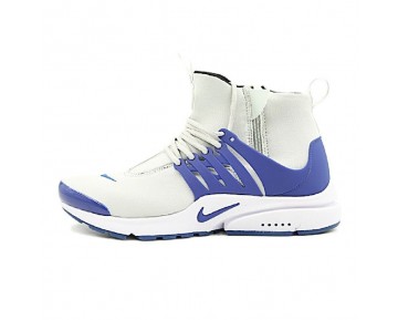 Nike Air Presto Mid Herren 78969-804 Schuhe Grau,Weiß,Blau
