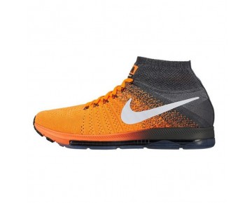 Grau/Orange Nike Air Zoom All Out Flyknit 844134-812 Schuhe Herren