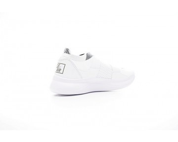 Weiß/Schwarz Unisex Schuhe  Nike Air Sock Racer Ultra Flyknit Big Swoosh 904580-100